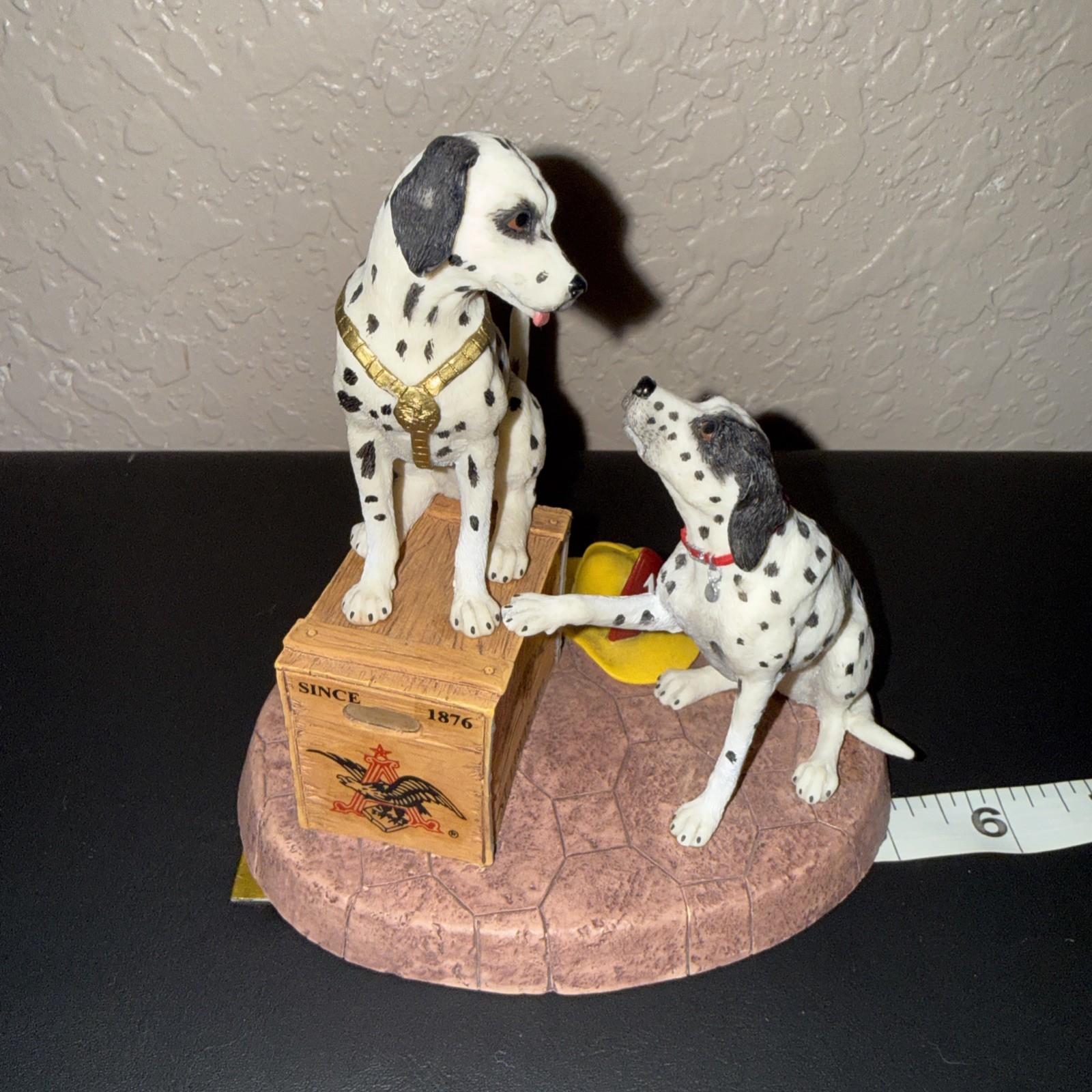 Budweiser Anheuser Busch Clydesdale Collection Figurine “Separated At Birth”