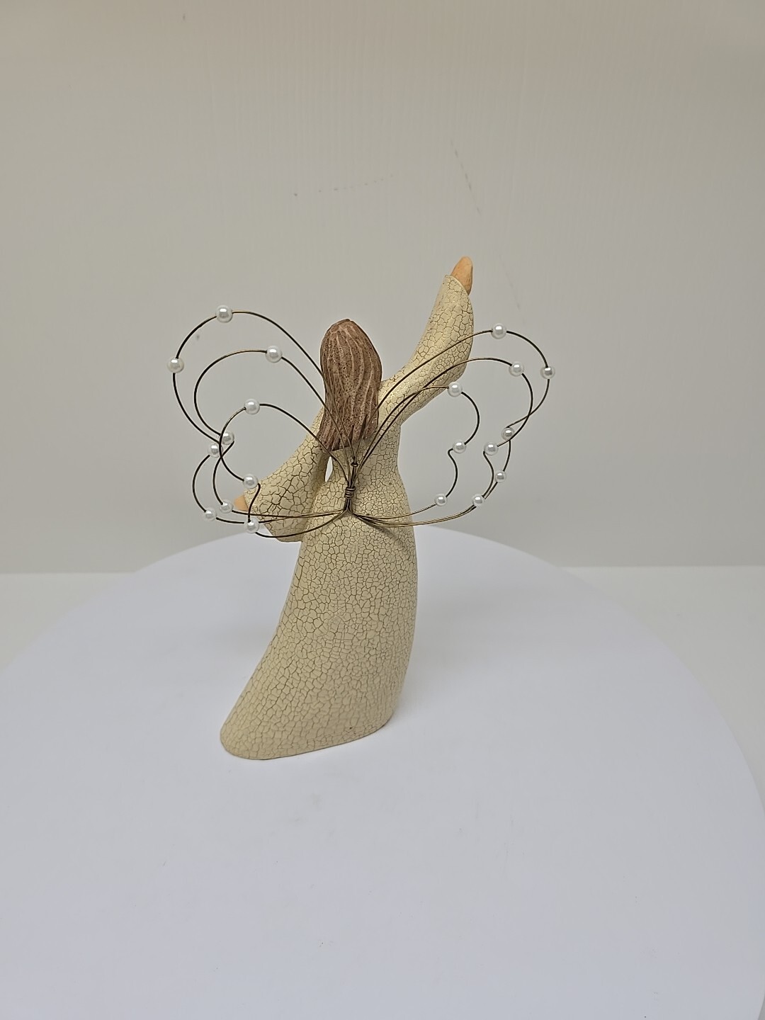 Upward Raised Arm Angle Figurine Collectible by Gift of Love, 9″