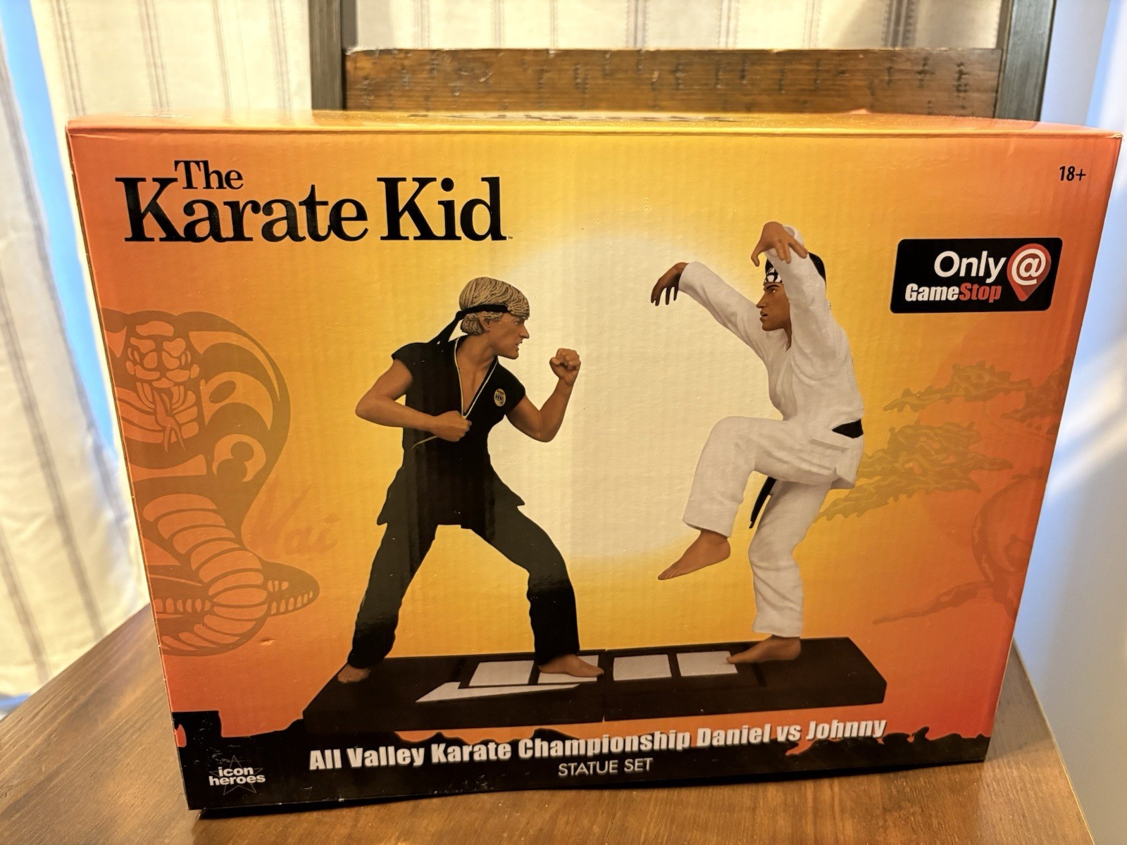 Icon Heroes The Karate Kid Daniel vs Johnny Limited Edition Boxed Set (#75/1000)