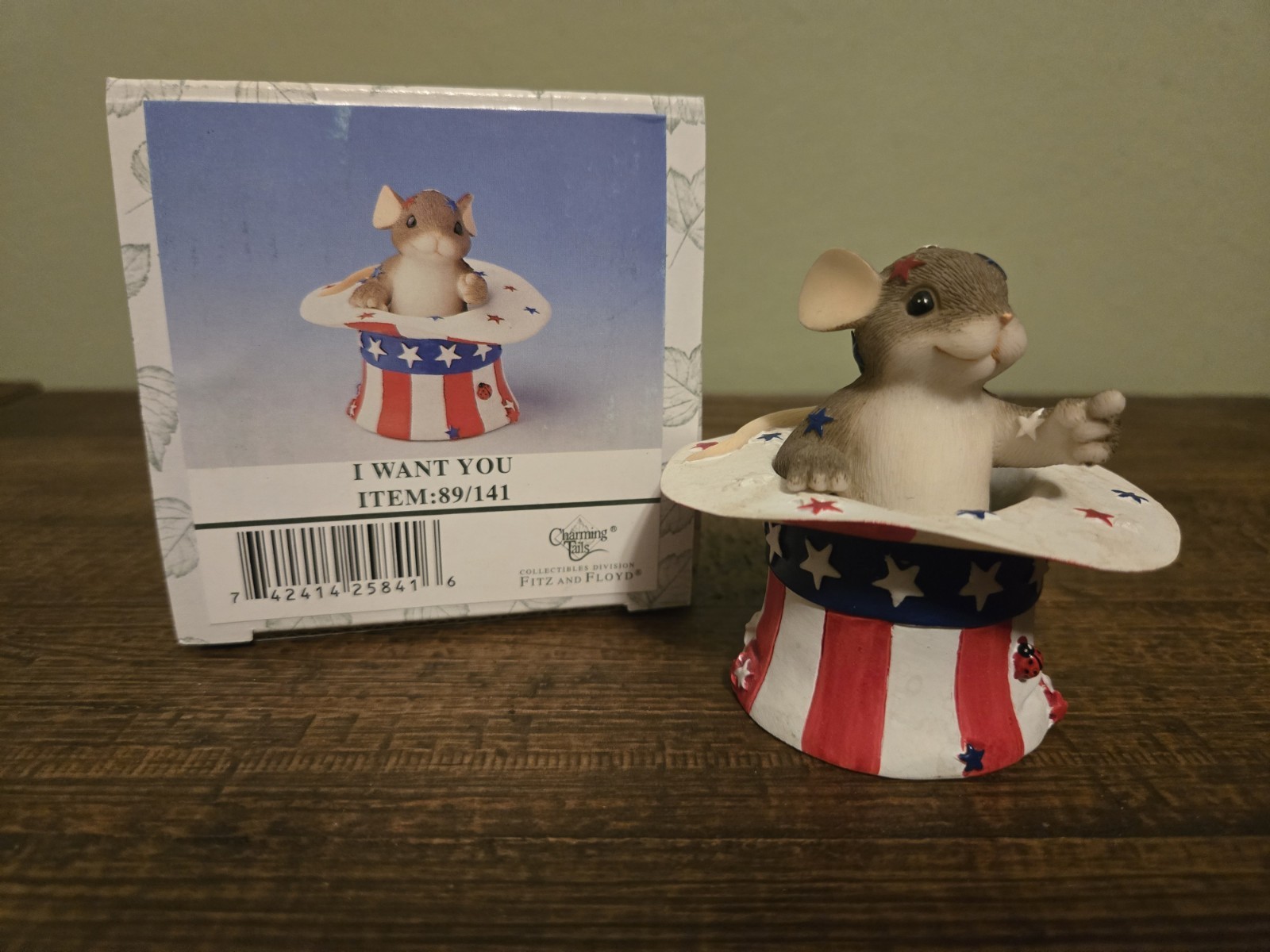 Charming Tails Mice Figurine I Want You Fitz And Floyd