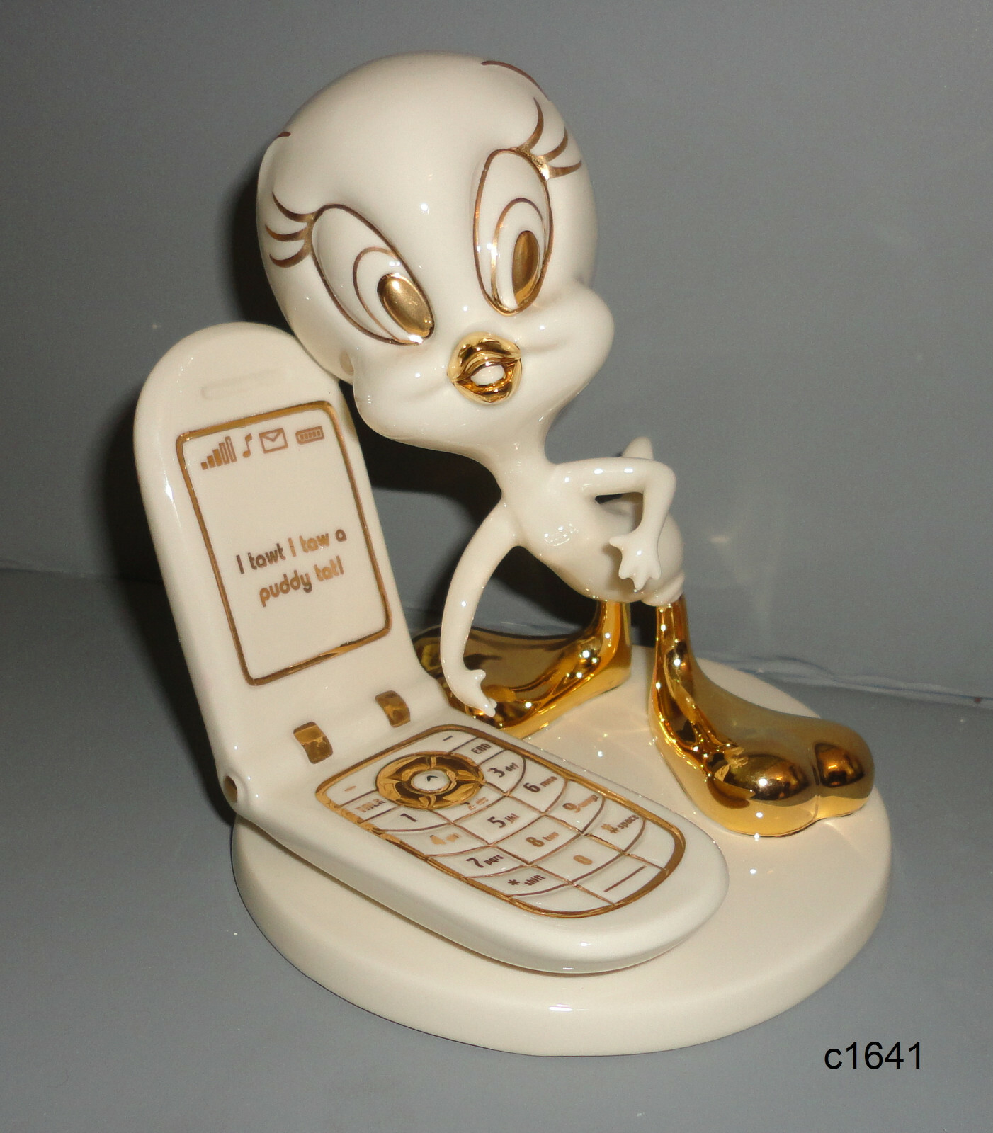 Lenox Looney Tunes Box Tweety Chats Cell Phone New in Box