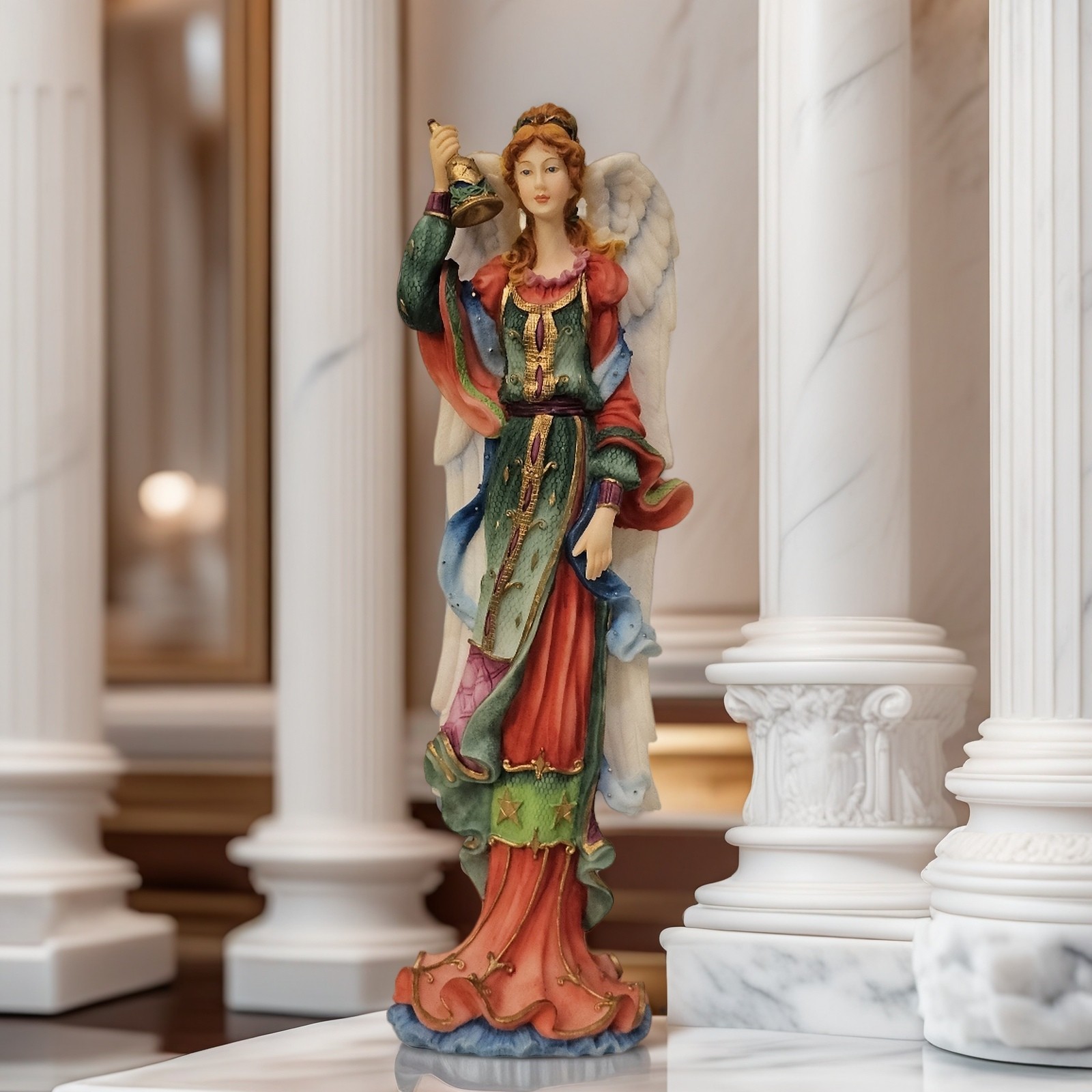 Lenox Angel of Freedom Angels of Life Figurine 1998 11.5″ Vintage Handcrafted