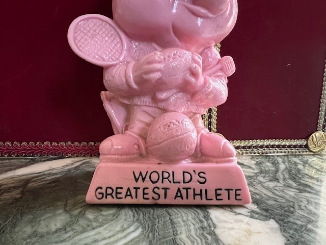 Vintage R&W Berries Co’s “WORLD GREATEST ATHLETE” 1971s USA
