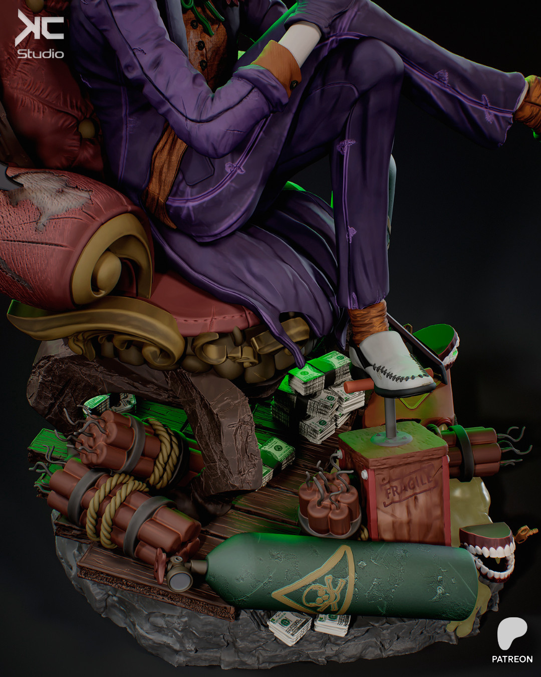 Joker | DC Comics | UNPAINTED | 1/6 Scale Resin Kit