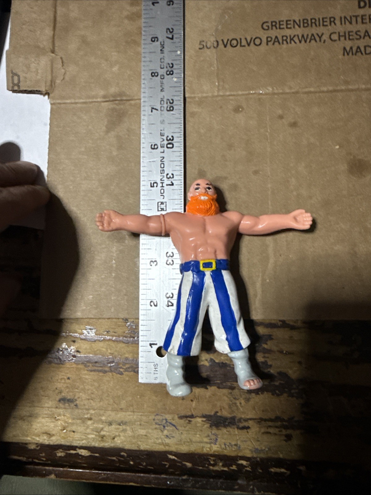 Samson Finn Figure 1991 Just Toys Bend-Ems Pirates of the 7 Seas Great Used Cond