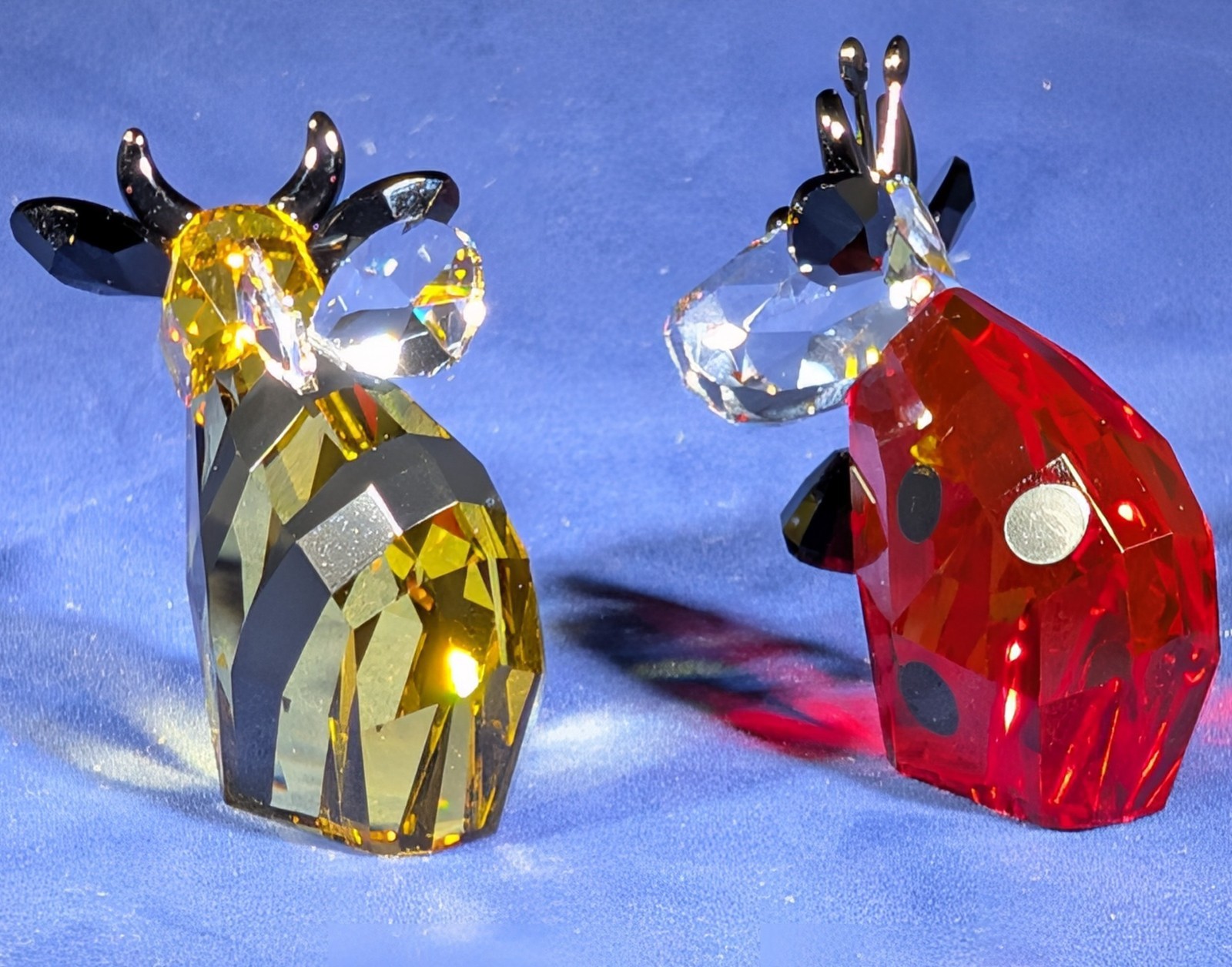 Swarovski Crystal Figurine BUMBLE BEE & LADYBIRD MO L.E. 2016 #5136457