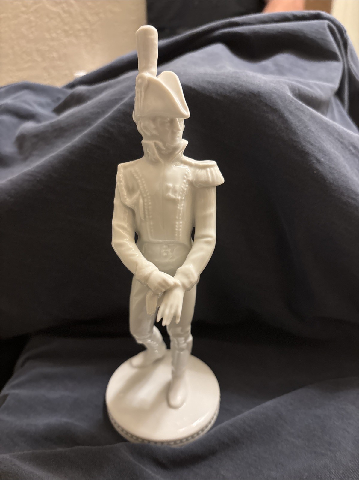 Alboth&Kaiser Vintage Porcelain Napoleonic French Soldier Statue