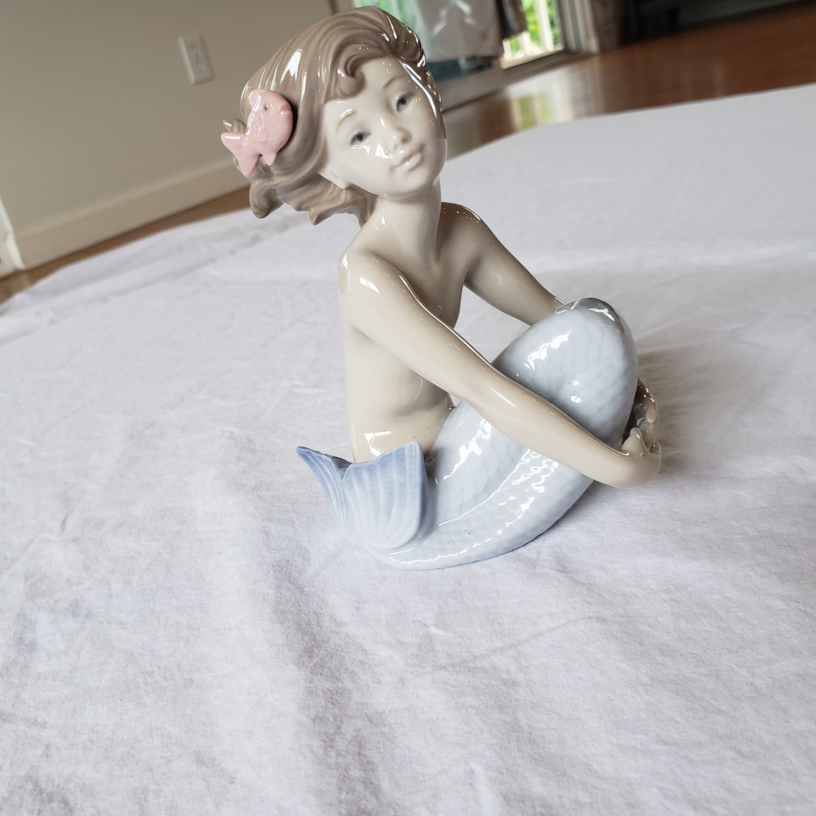 NAO By Llardro Porcelain “Sea Maiden” Figurine Model #1459 Handmade Spain 2003