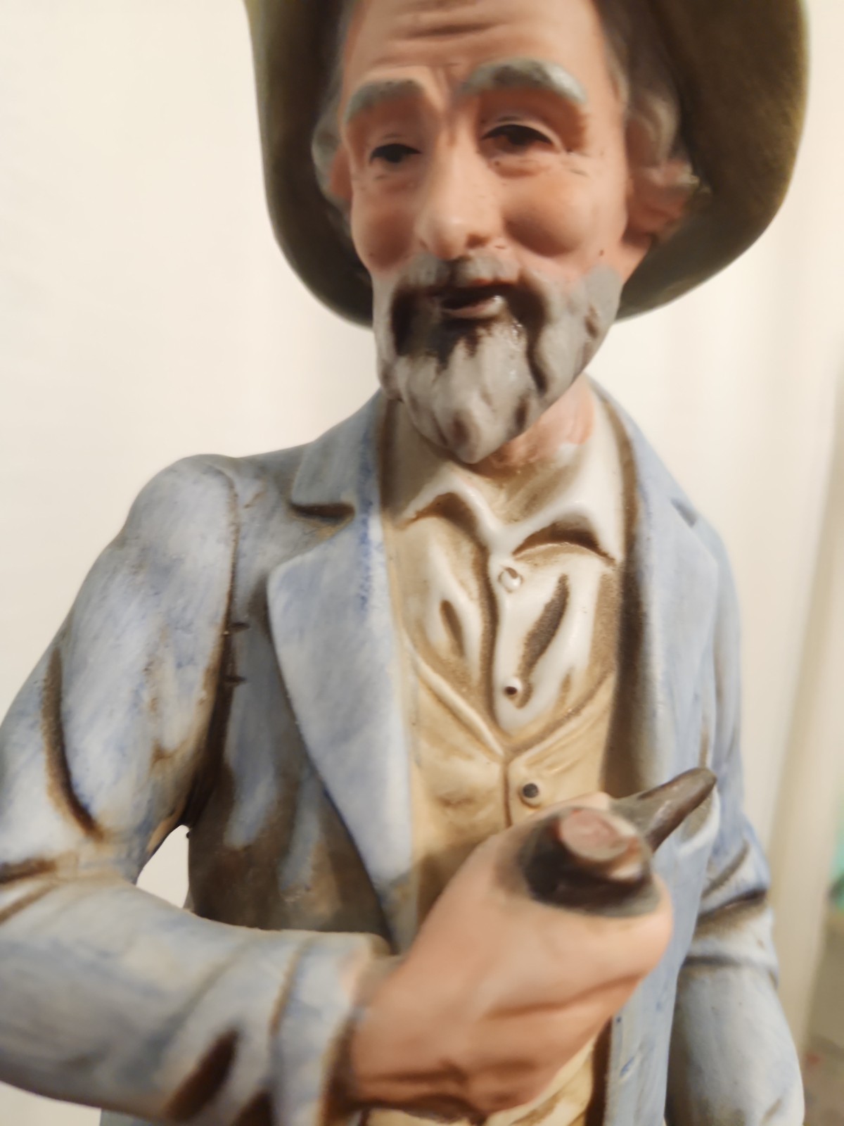 Vintage Home Interior Old Man Woman Collection #8816 HOMCO 13.5 in Tall Japan