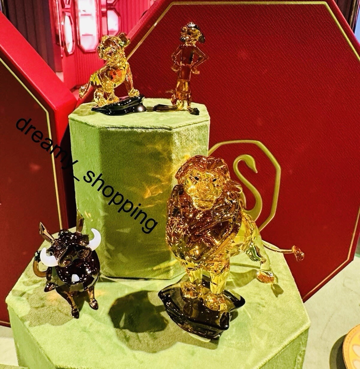 NIB Swarovski 2024 Disney 30th Anniversary The Lion King Timon Figurine #5680916