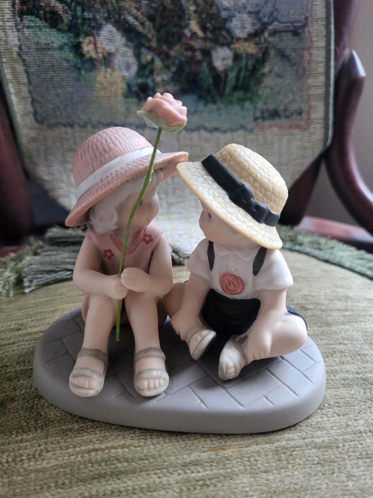 Our Friendship Shines Bright # 487414 Enesco 1998 Cottage Core/Farmhouse
