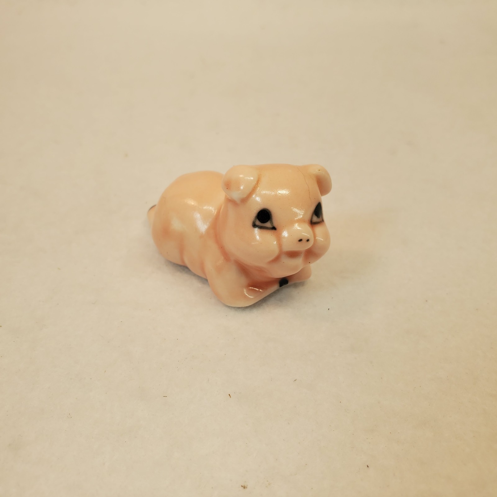 6 Little Pigs – Josef Originals Miniature Bisque Porcelain Pigs Set Of 6 Japan