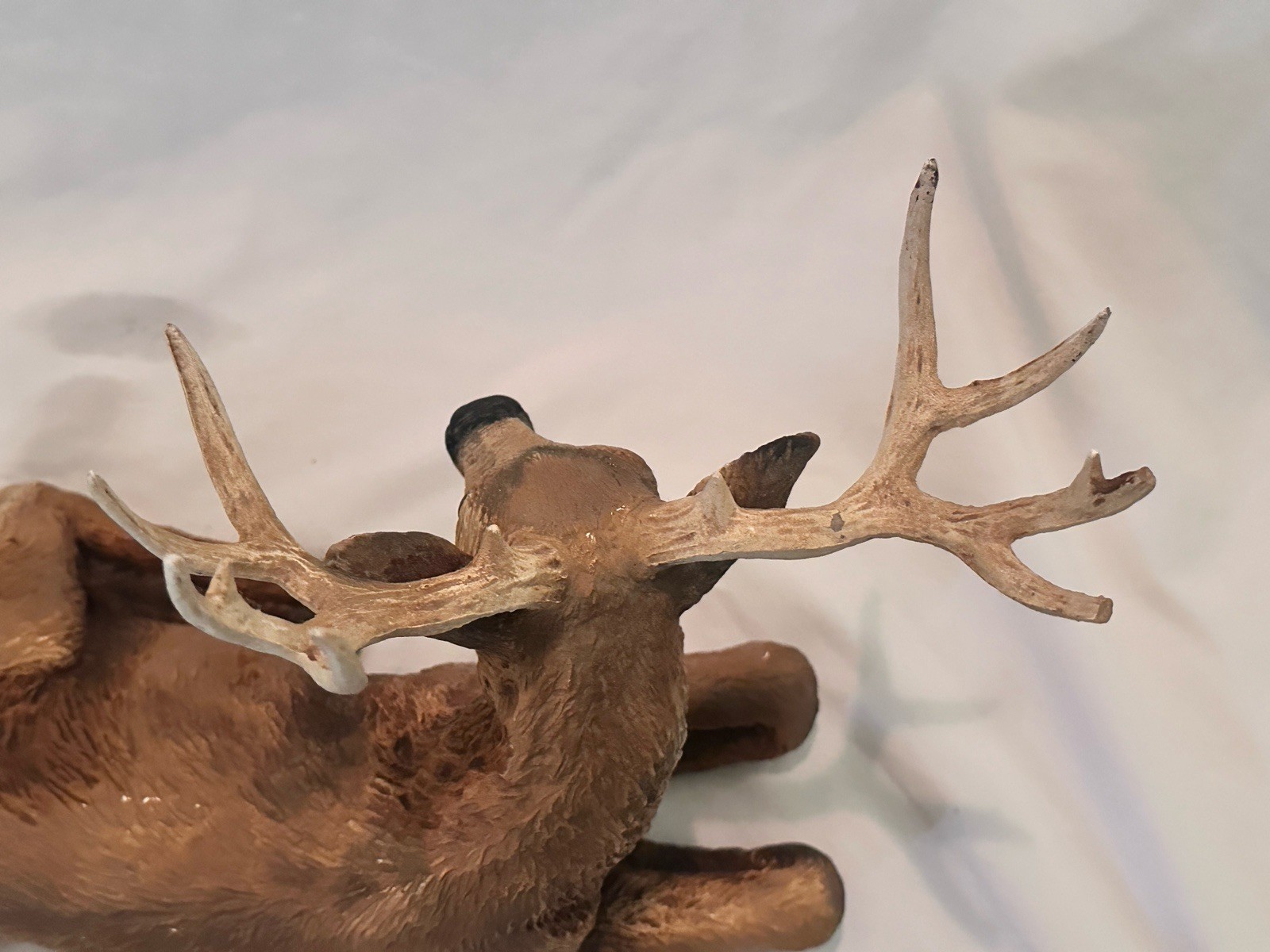 Vintage Homeco Buck and Doe Figurine Set of 2 Ceramic Porcelain