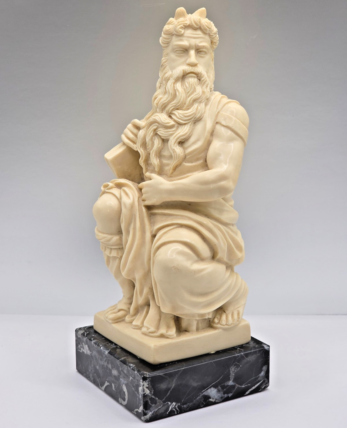 Vintage G. Ruggeri -Moses Sculpture/Figure- Made in Italy