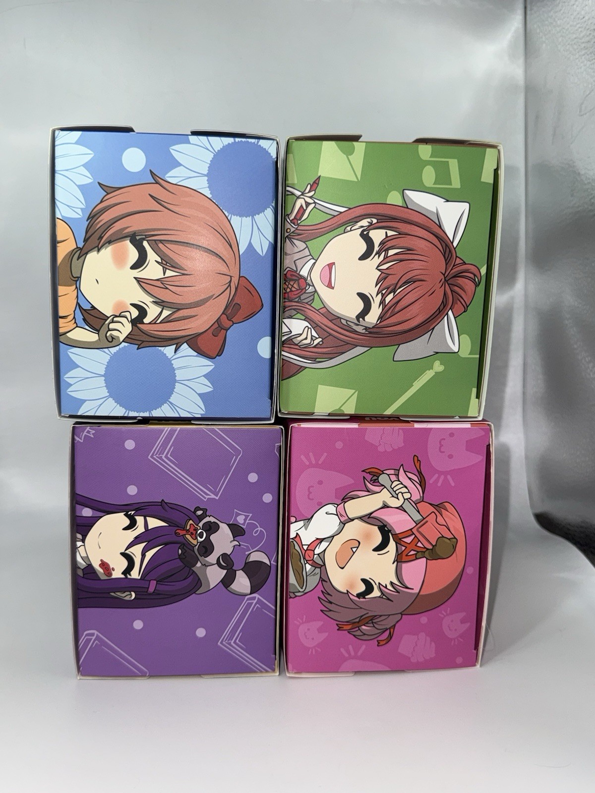 Youtooz Doki Doki Literature Club Lot 4 Monika Sayori Yuri Natsuki – Box Wear