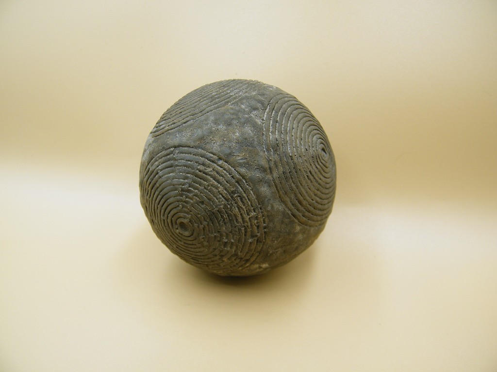 Custom made resin replica of Petrosphere · Stone ball, artefact Natural size #5