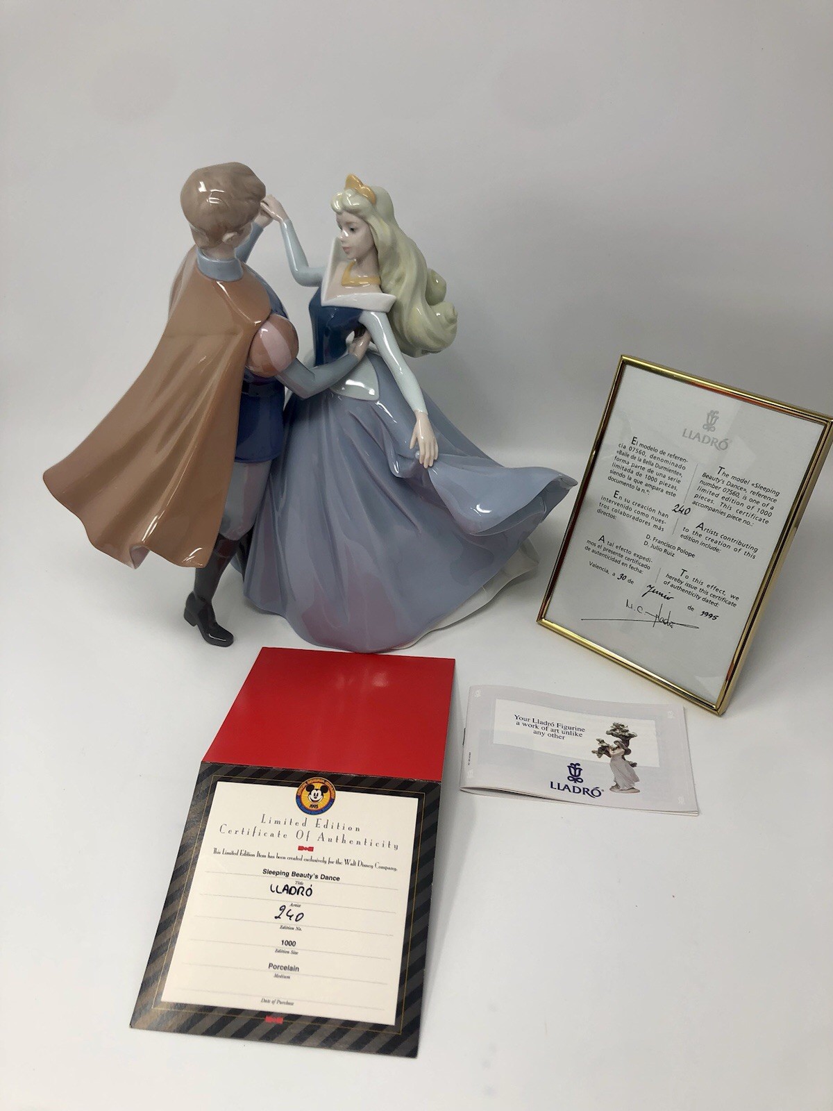 Lladro 7560 Sleeping Beauty’s Dance, Signed, Ltd Edition 240/1000, NIB, SIGNED