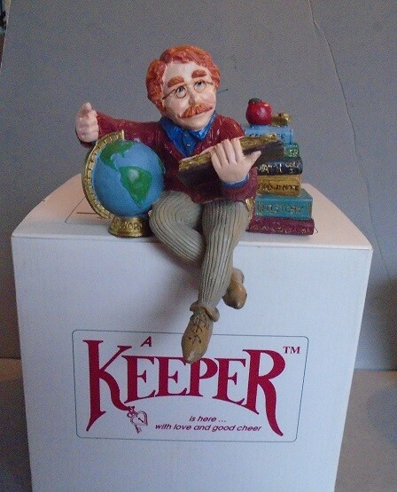Shenandoah Designs Shelf Sitter KEEPER OF TEACHERS – new in box