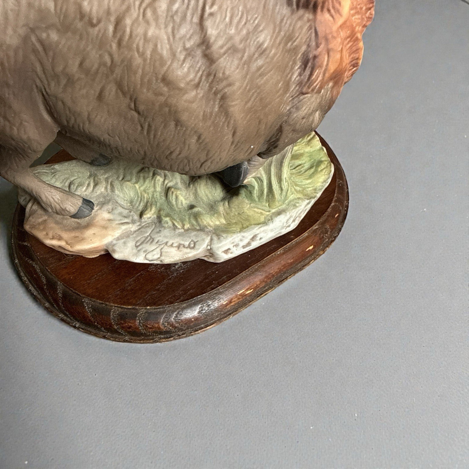 Masterpiece Porcelain By Homco Endangered Species American Bison 1994 Figurine
