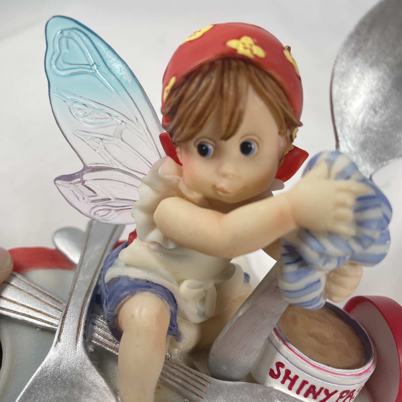 My Little Kitchen Fairies -SHINY SILVERWARE FAIRIE-4021014 Enesco