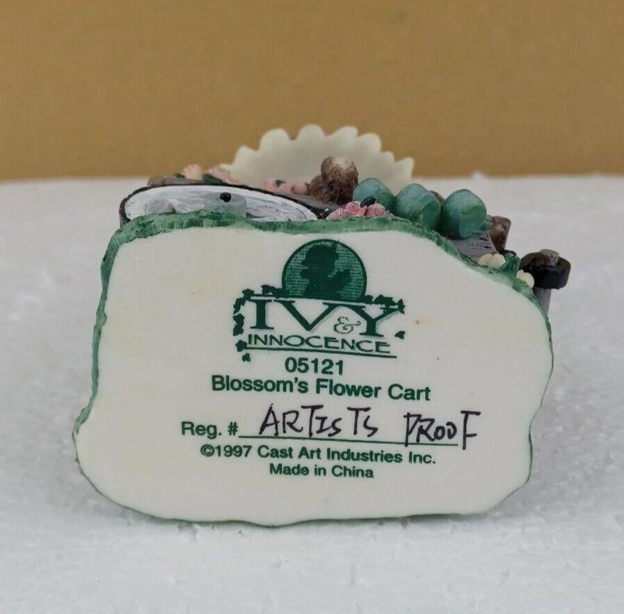 Ivy & Innocence #05121 BLOSSOM’S FLOWER CART 1997 – Artists Proof