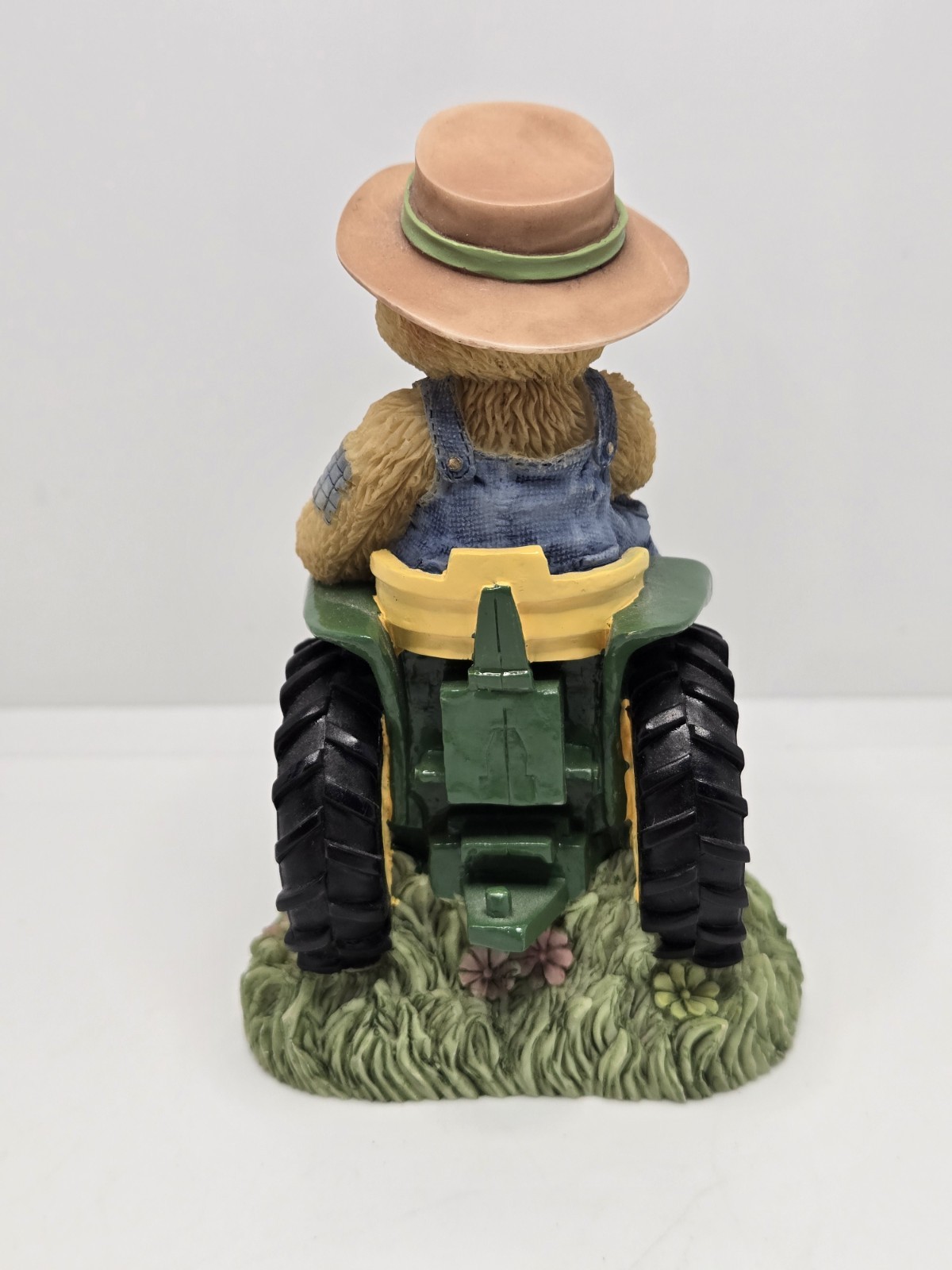 Cherished Teddies CHUCK John Deere Tractor Figurine 811734 You’ve Always Been