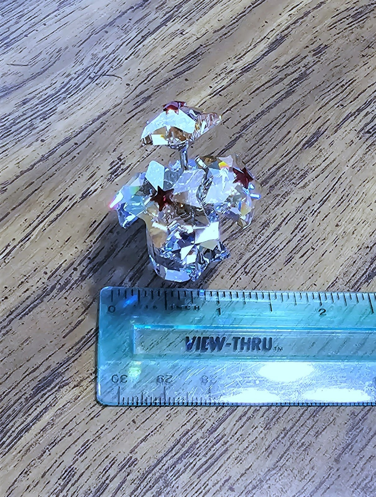 🌟 Swarovski Crystal 2009 L.E., Small, Star Blossom Flowers in Pot Figurine, NIB