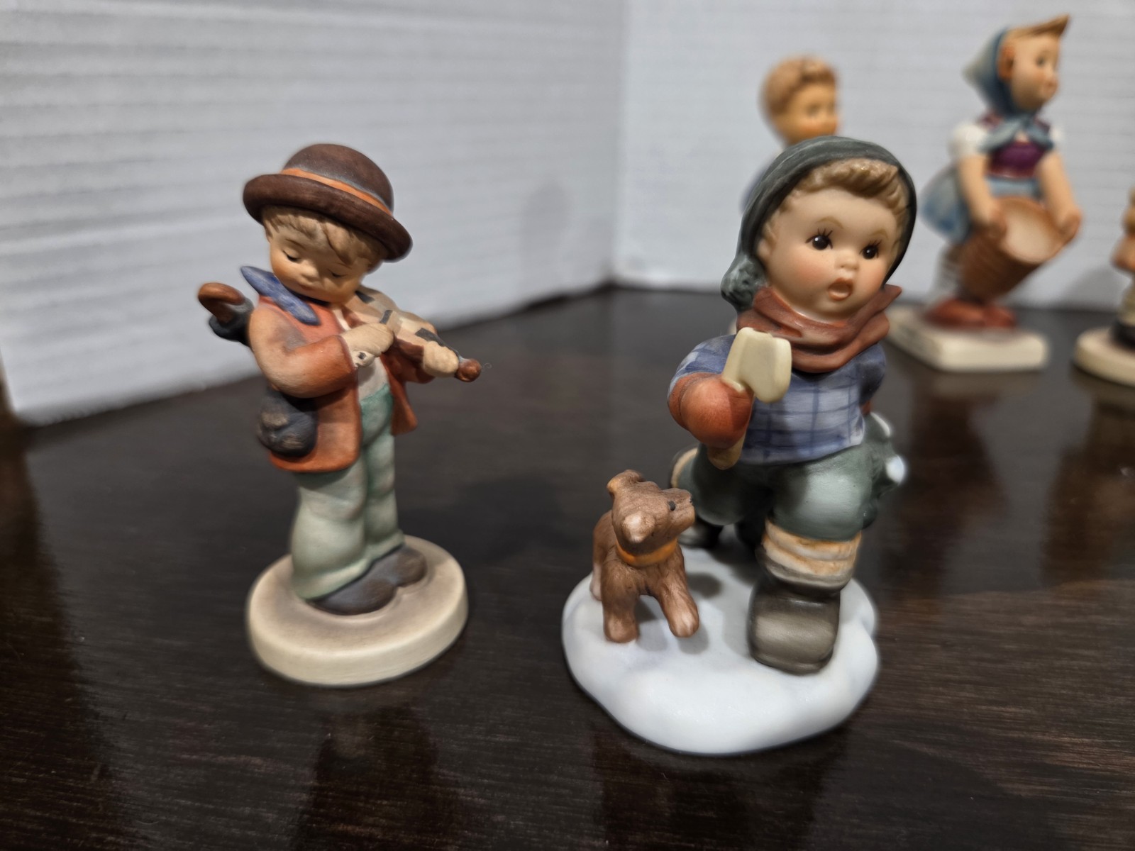 Vintage HUMMEL FIGURE COLLECTION – Lot Of 10 3-5” Germany Music Singing