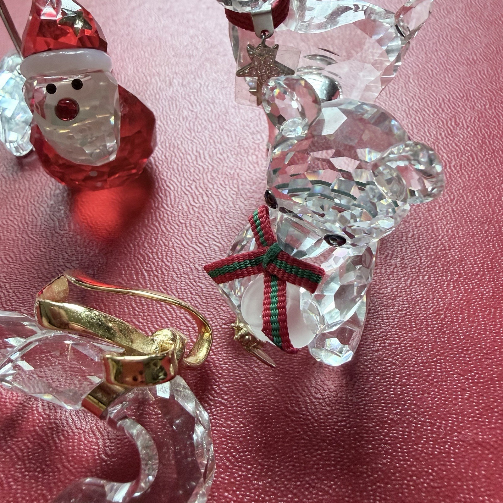 Set Of 6 Swarovski Crystal One Of Them Clown/Puppet Retired + Holiday Figures