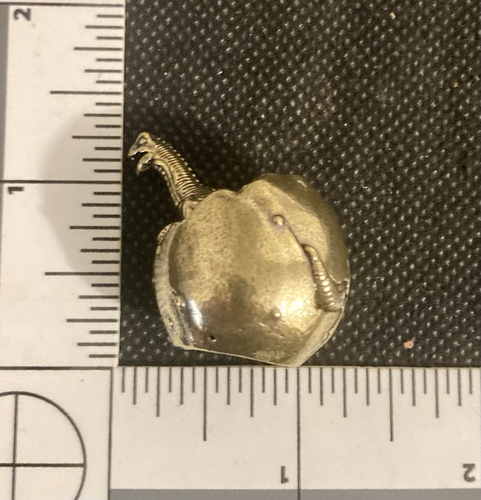 Dinosaur Hatchling 1 1/4″ Brass Figurine