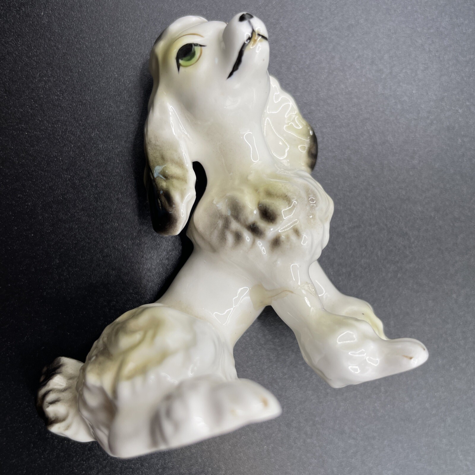Vintage Poodle Dogs Set of 3 Family Figurines ~ One Is Repaired See Photos