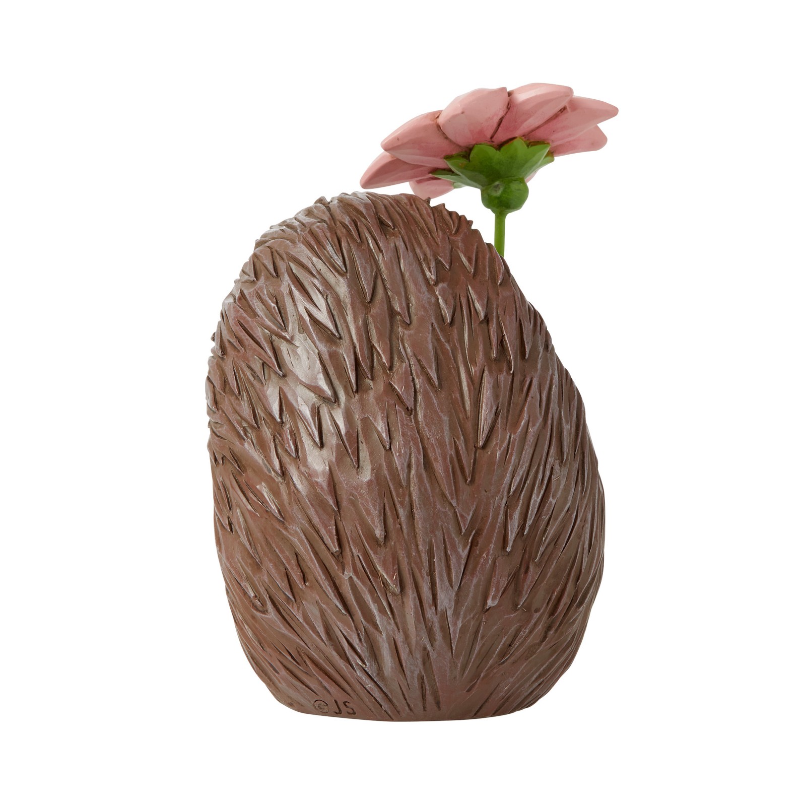 Enesco Jim Shore Heartwood Creek Hedgehog with Flower Mini Figurine 4.25 Inch