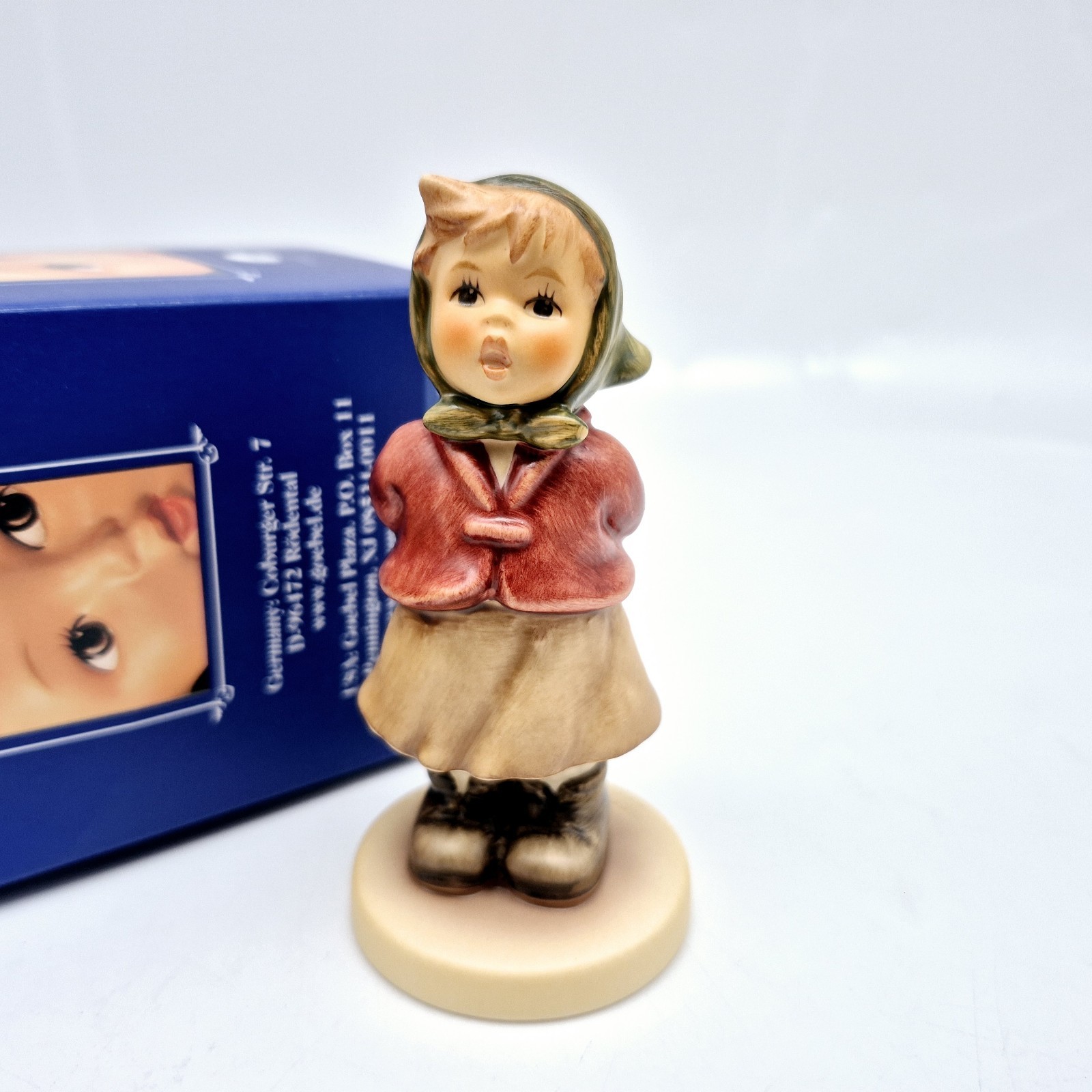 Hummel Clear As a Bell Porcelain Figurine 3.5″ in Original Box