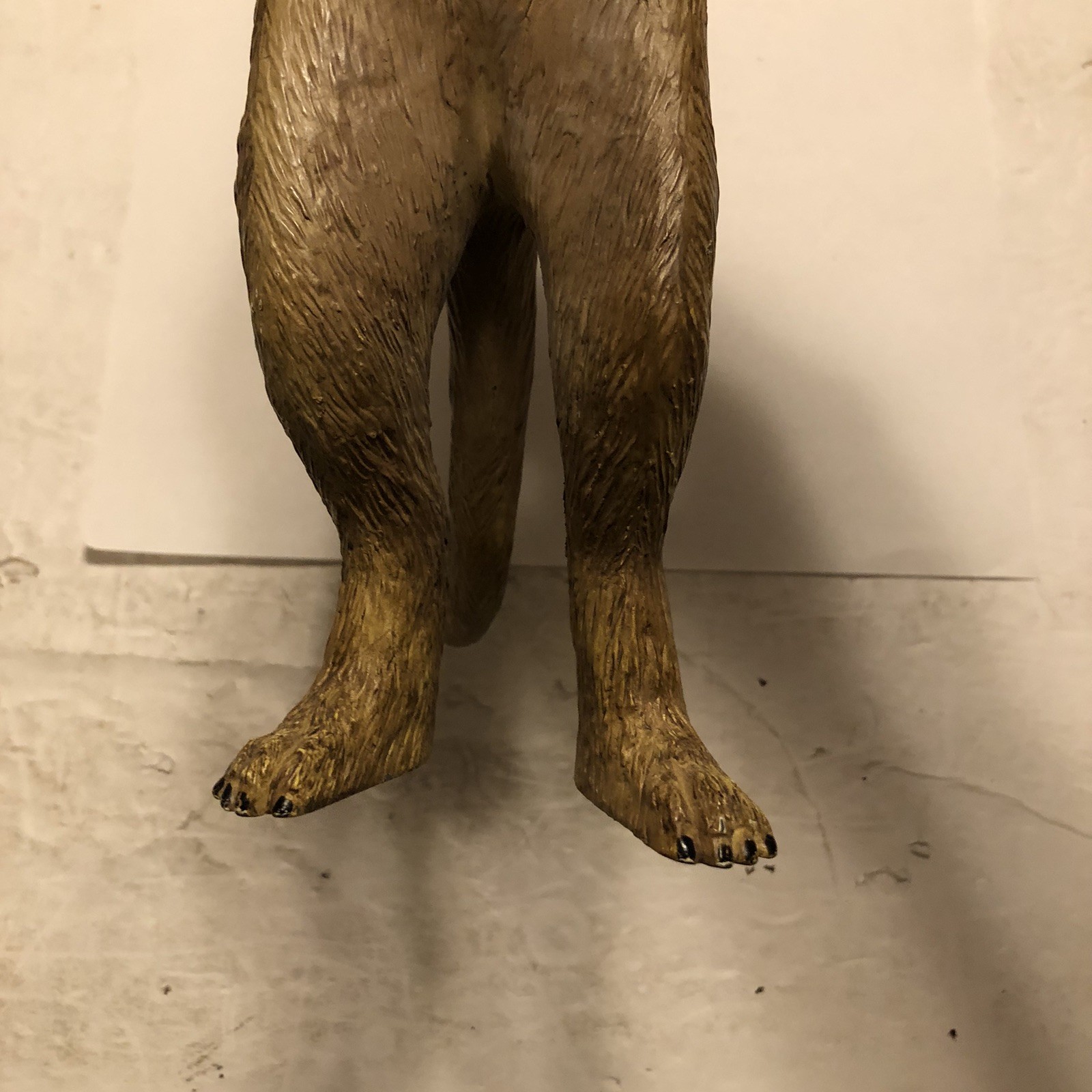 Meerkat Figure Resin 13.75 Inches Tall Standing Watching Garden