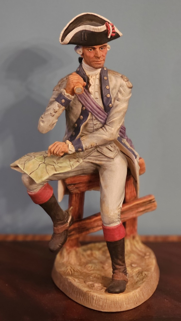 HN2752 Royal Doulton Williamsburg Soldiers Major, 3rd New Jersey Regiment