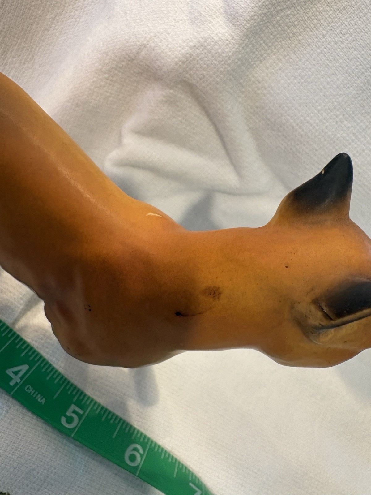 Vintage Made In Japan Ceramic Dogs Smoke Free Home