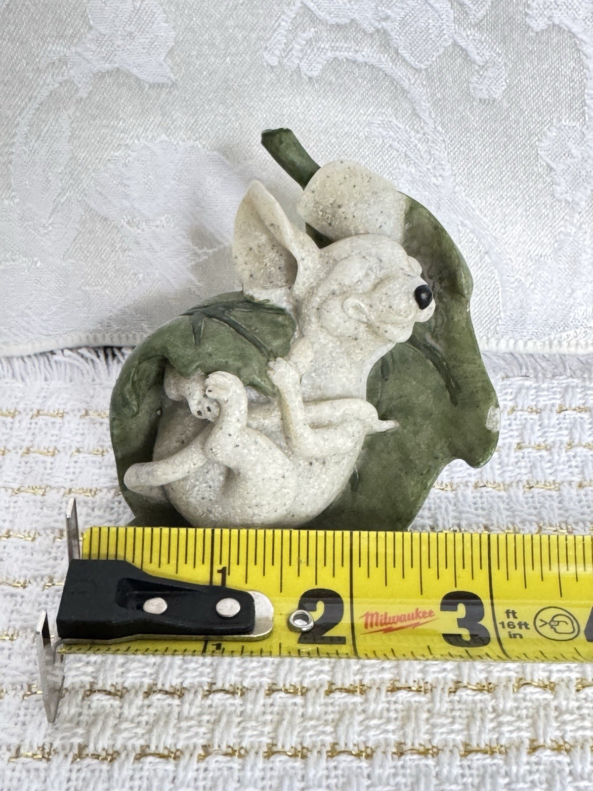 Quarry Critters Sleeping Mouse Mazzie In A Leaf 57008 By Second Nature Design
