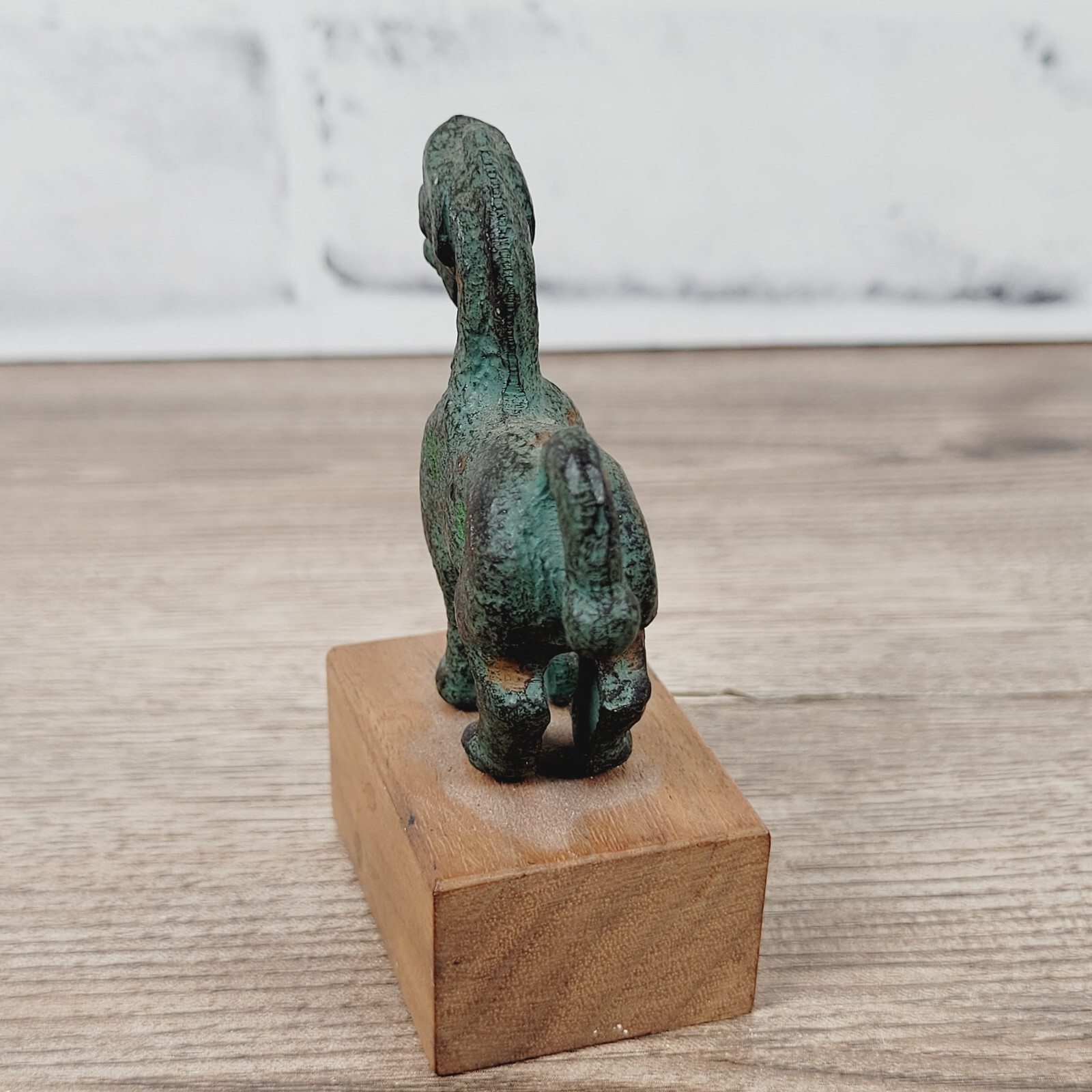 VINTAGE BRONZE CHINESE HORSE FROM ART INSTITUTE OF CHICAGO ALVA MUSEUM REPLICAS