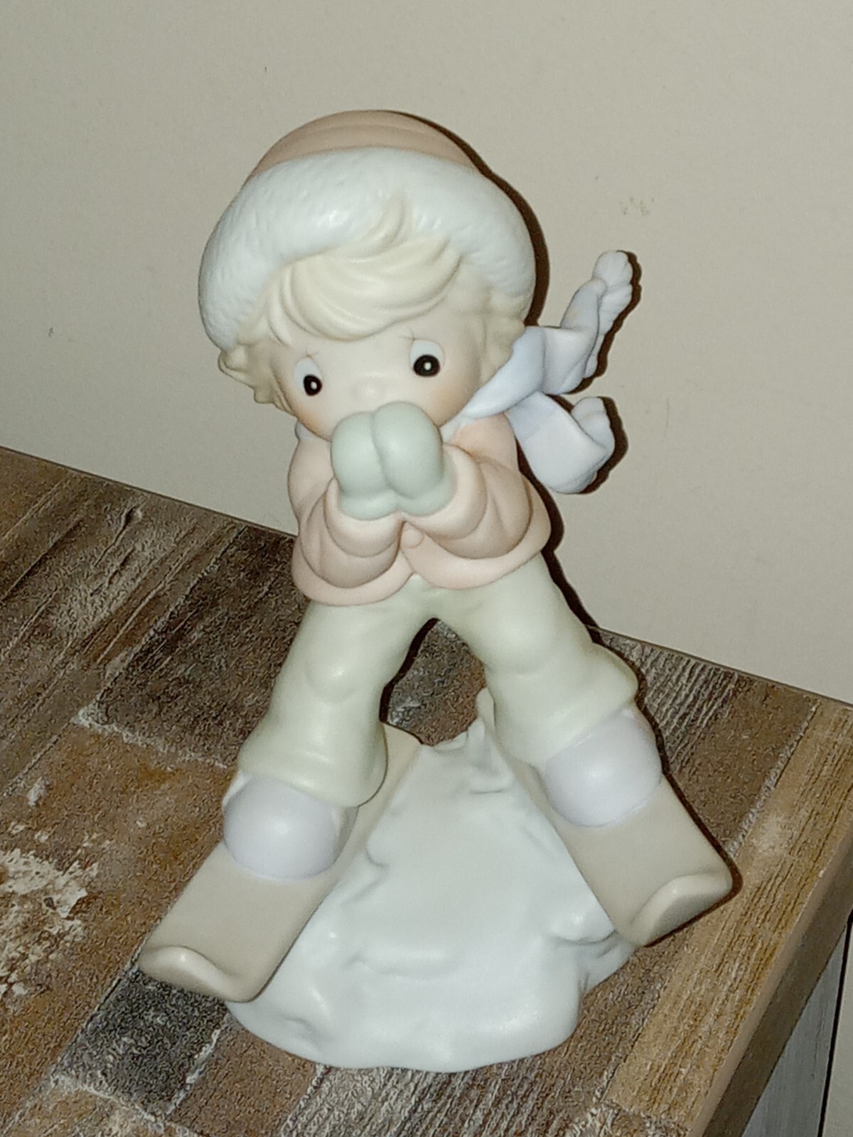 NO BOX Precious Moments Porcelain Figurine IT’S SO UPLIFTING TO HAVE A FRIEND 5″