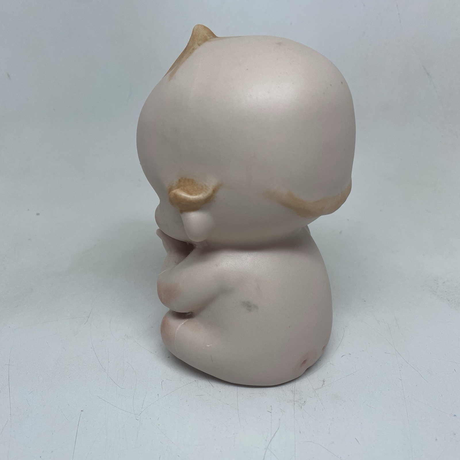Vintage Ceramic Bisque Cupie Doll 5.5 In Tall