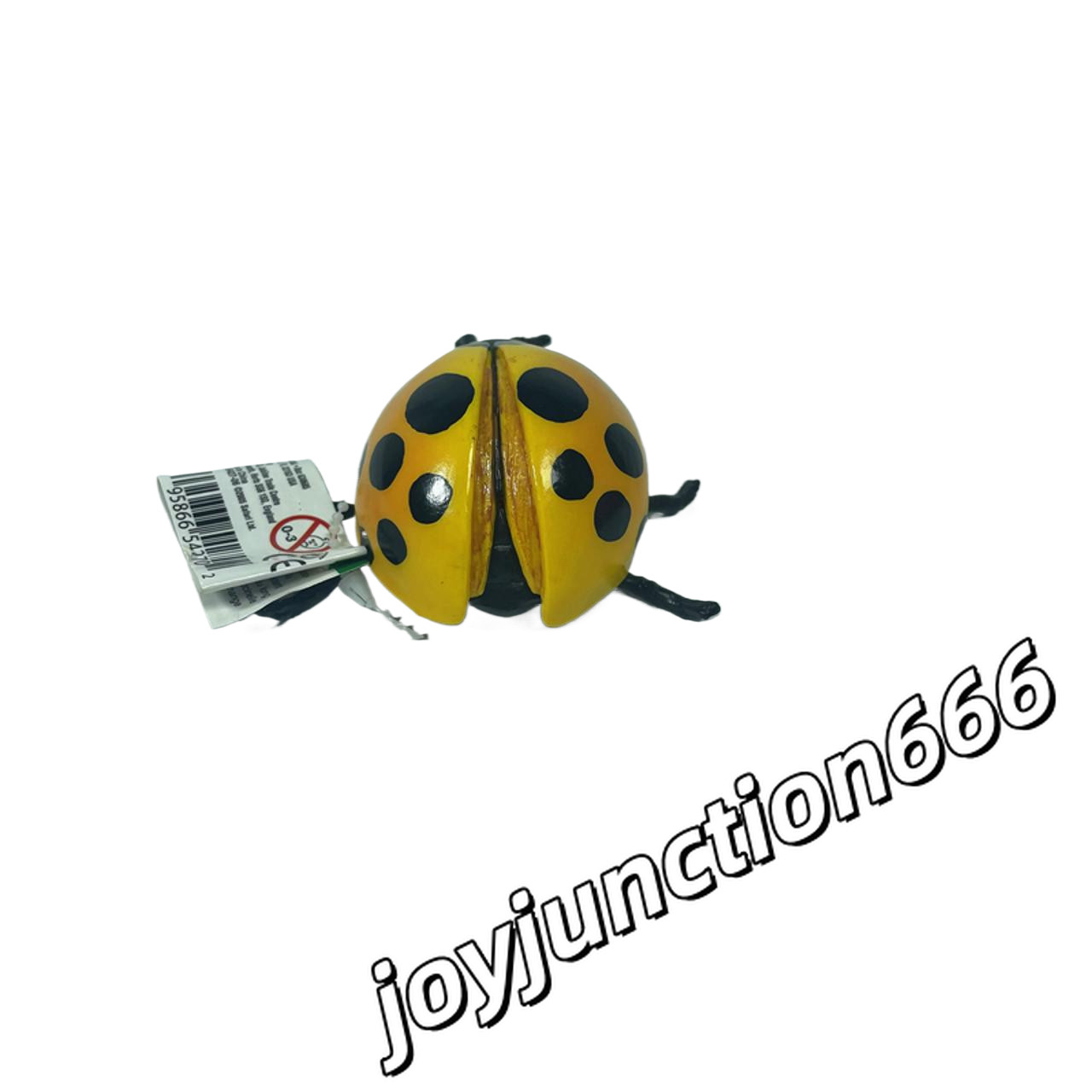Safari 5427-06 Yellow Ladybug Animal Model Figurine Kids Figure
