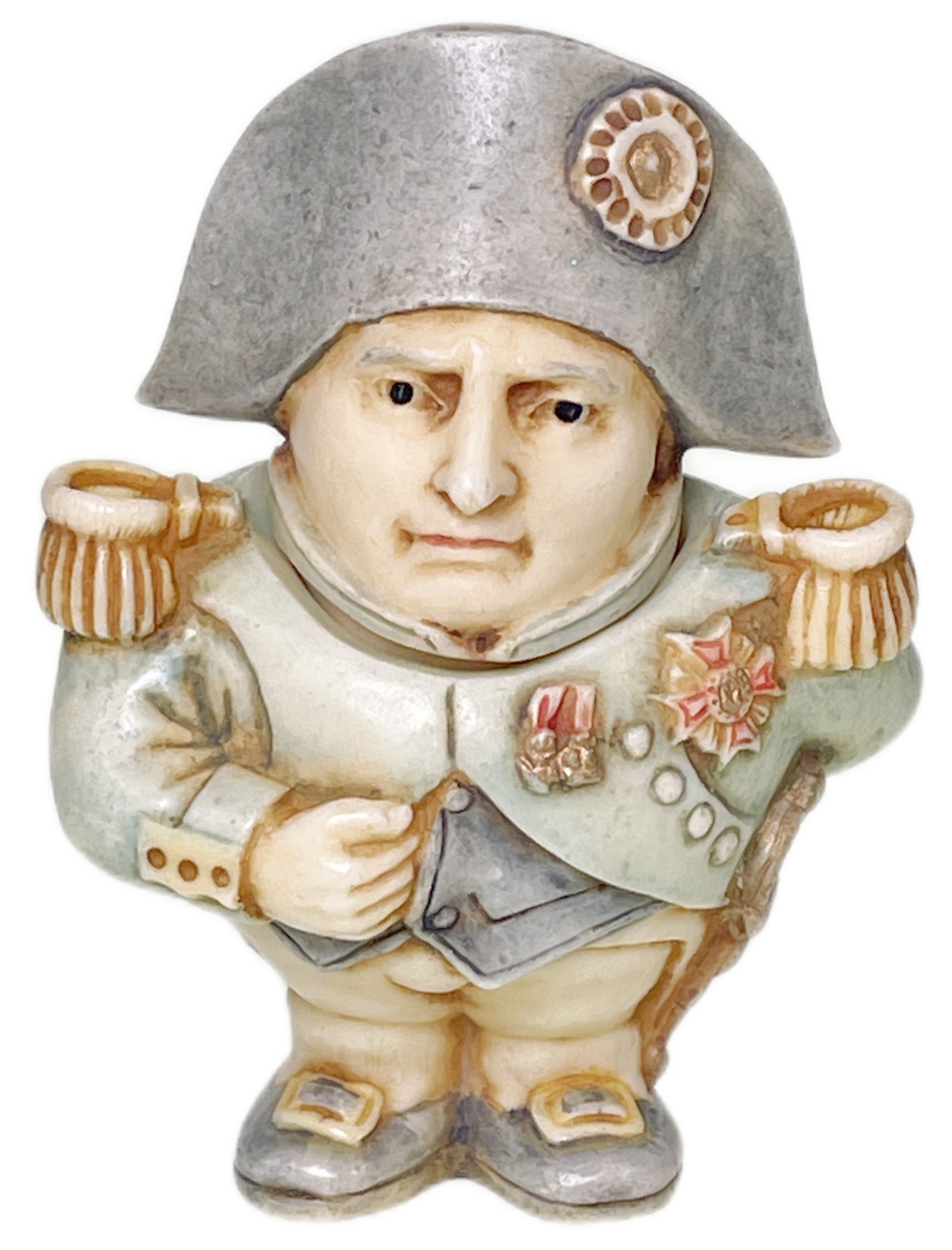 Napoleon Bonaparte Vtg 2001 Trinket Box Figurine Pot Bellys Harmony Kingdom