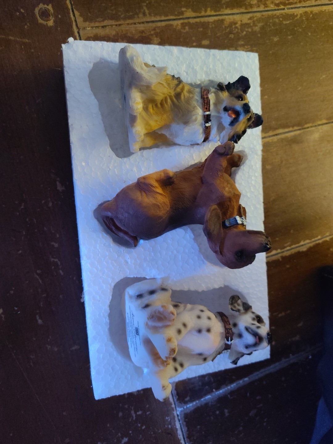 Home Interiors 3 Dog Figurines Best Friends #11165