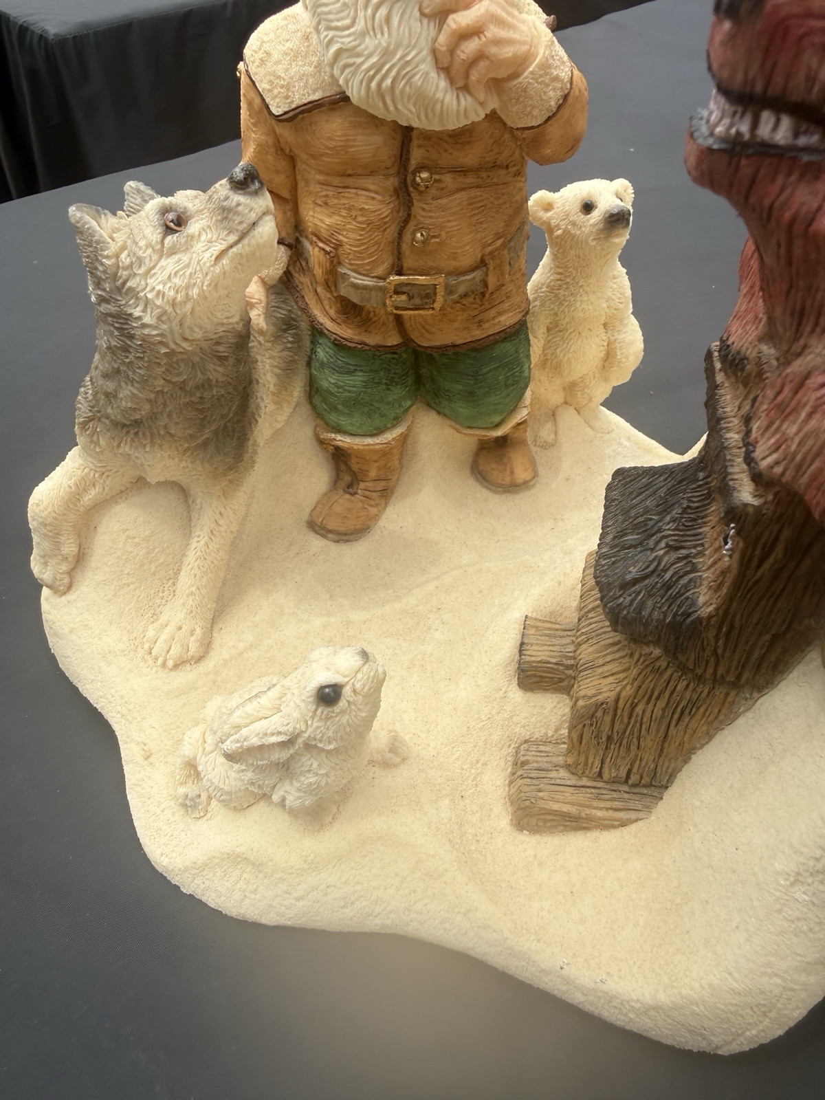 1998 Jeff Littlejohn Totem Gathering Santa Figurine United Design CF-081 #614