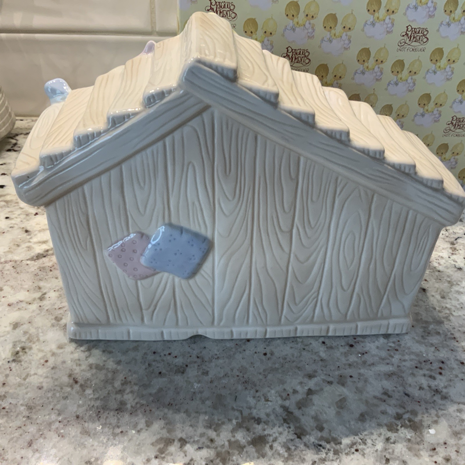 Precious Moments light up Nativity Scene, I Believe in Jesus MISSING LIGHT