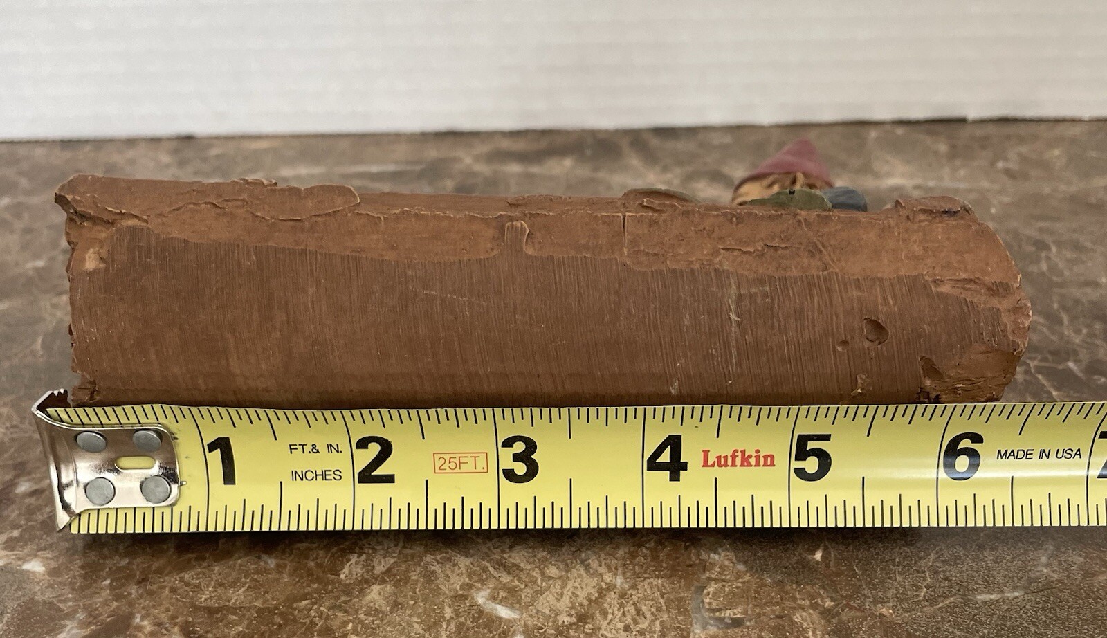 Vtg Gnomes In Canoe Tom Clark Figurine Topsy Turvy Signed Resin 6.5” NO BASE