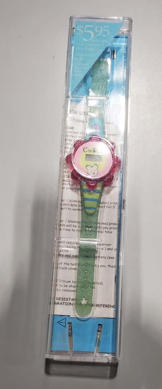 Hallmark American Girl’s Best Friend Coconut Watch, Bracelet & Neckace N Package