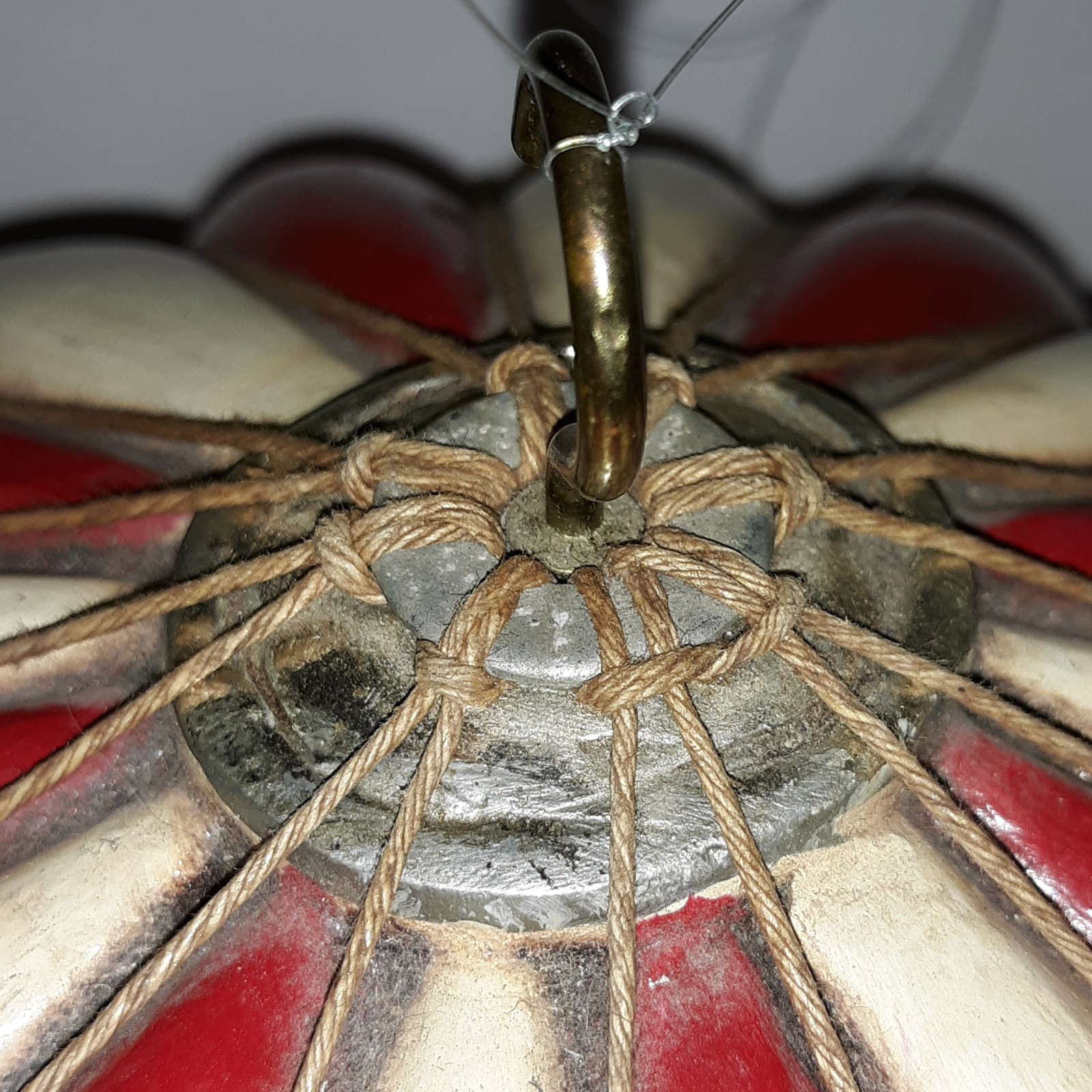 Vtg Hot Air Balloon Patriotic God Bless America Uncle Sam Large By Leonardo Luna