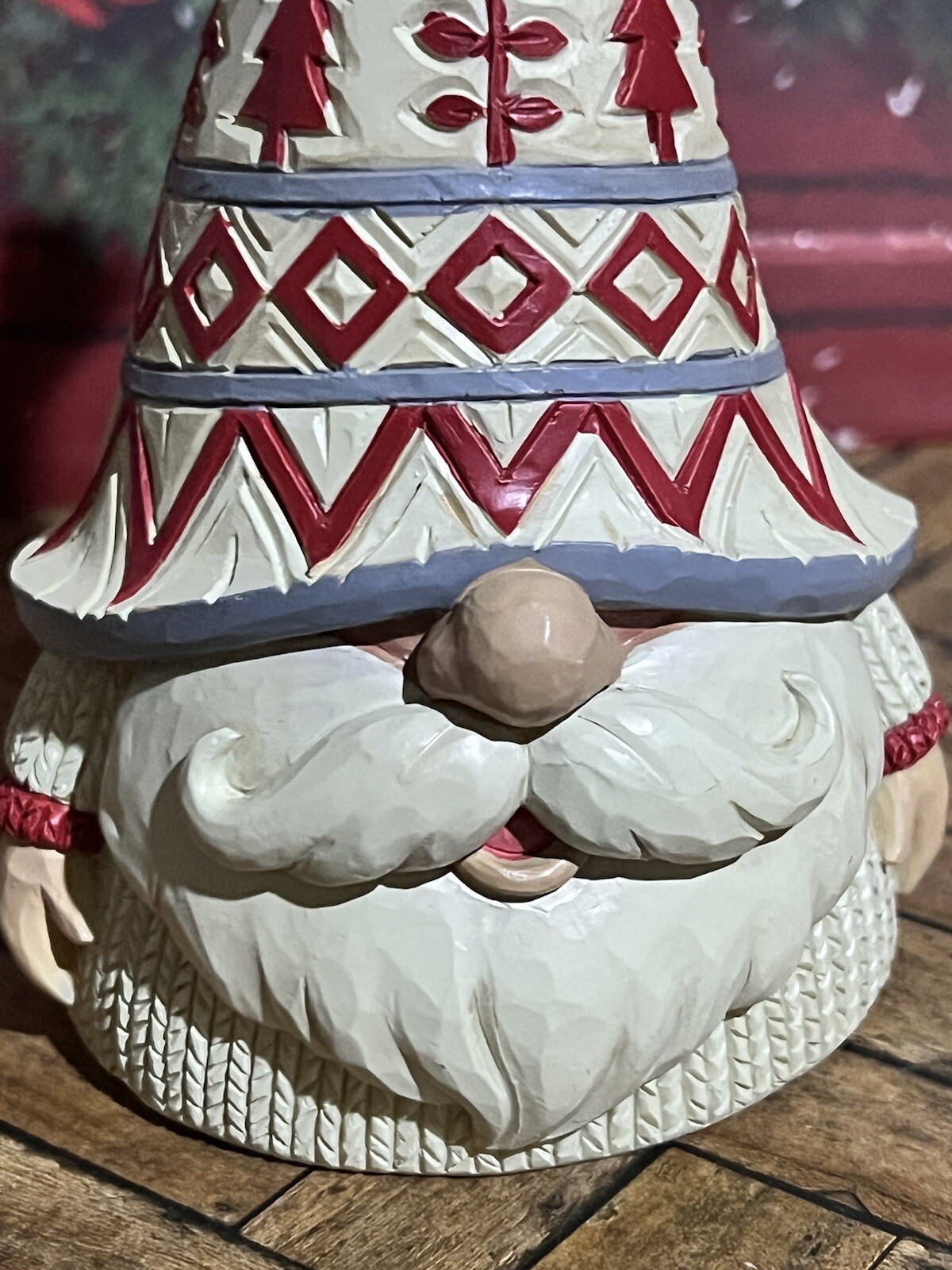 Jim Shore Sweater Weather Nordic Noel Gnome Heartwood Creek Figure w Box 6012952