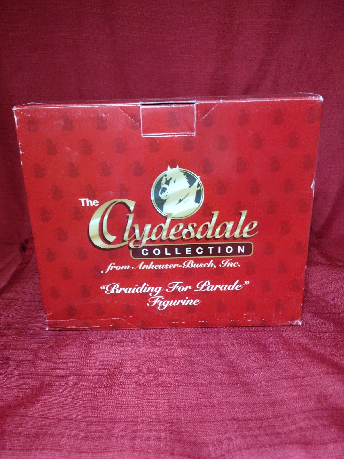 The Clydesdale Collection Anheuser-Busch, Inc. “Braiding For Parade” Figurine